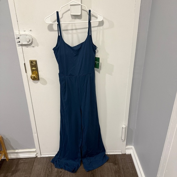 NWT Halara SoftlyZero Airy Double Straps Cool Touch Jumpsuit-Easy Peezy Edition - Picture 6 of 13